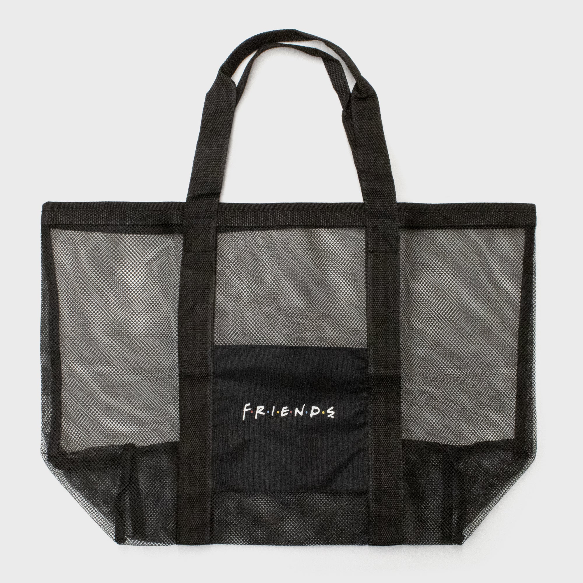 friends mesh tote bag.