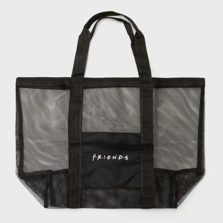 friends mesh tote bag.