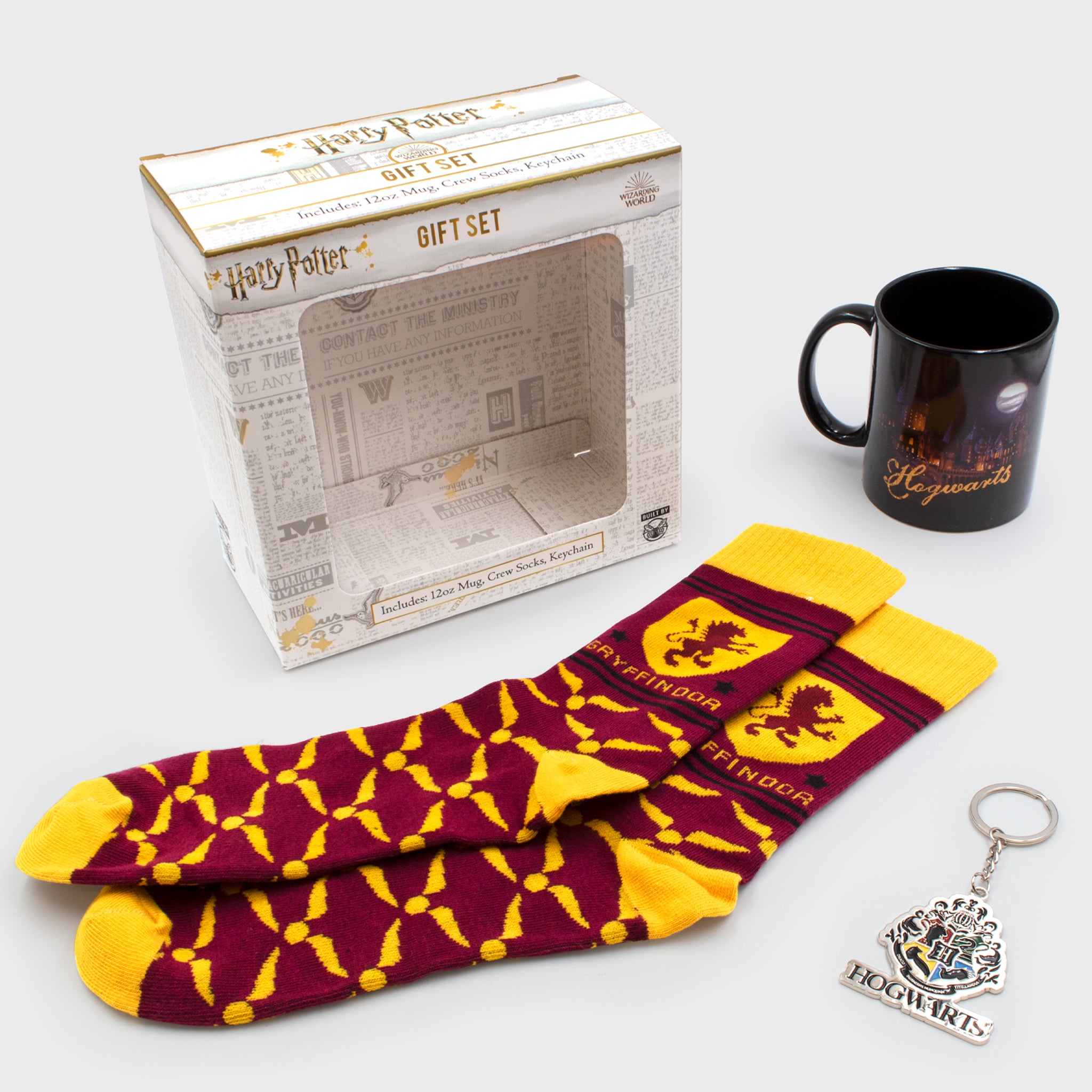 Porte-Clé Bloc Notes Tasse De Harry Potter Cadeau Pack Set