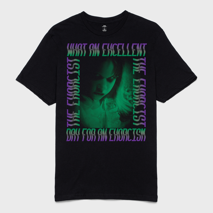t-shirt tee shirt short sleeve the exorcist what an excellent day for an exorcism black culturefly