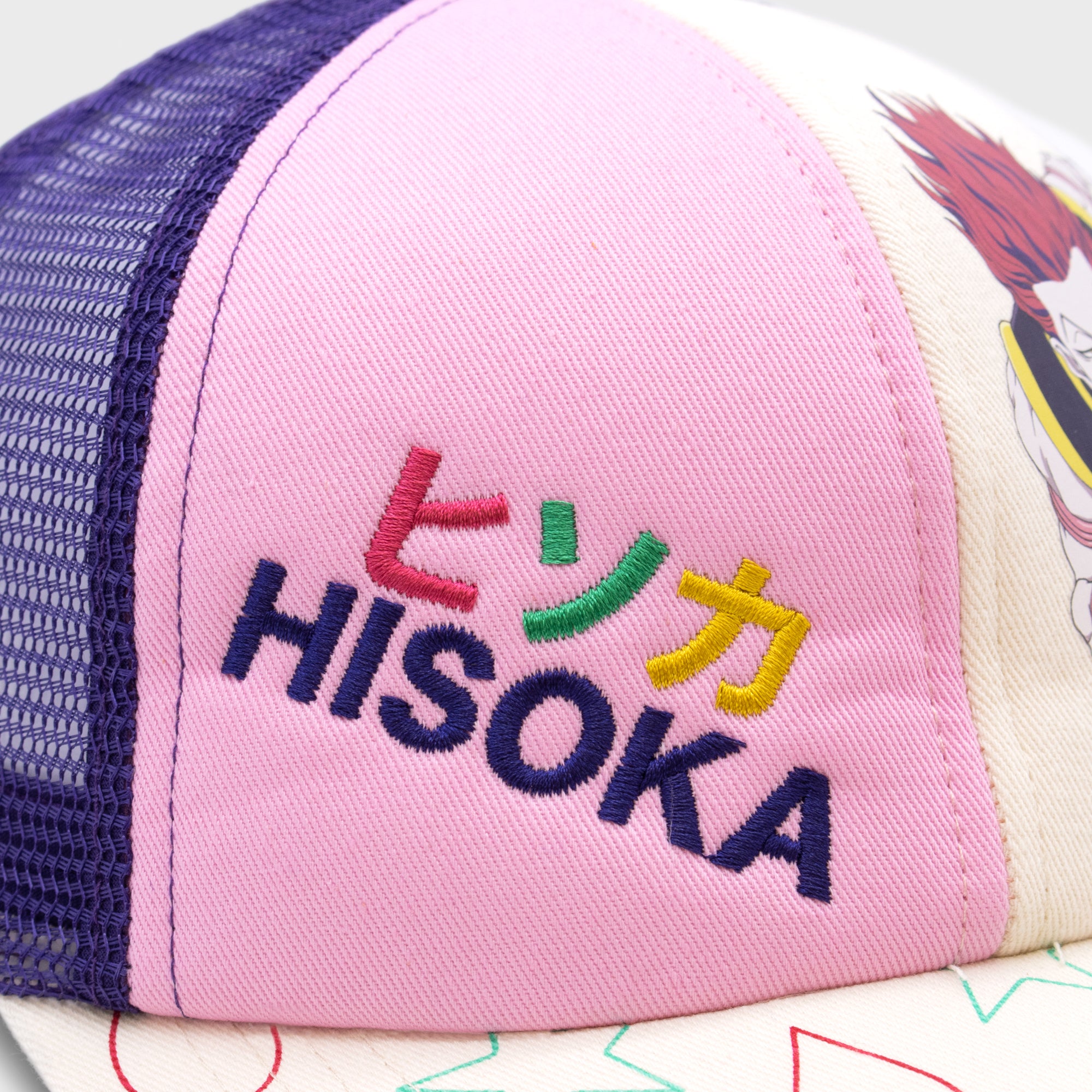 Hunter X Hunter - Hisoka Mesh Snapback Hat Detail 1
