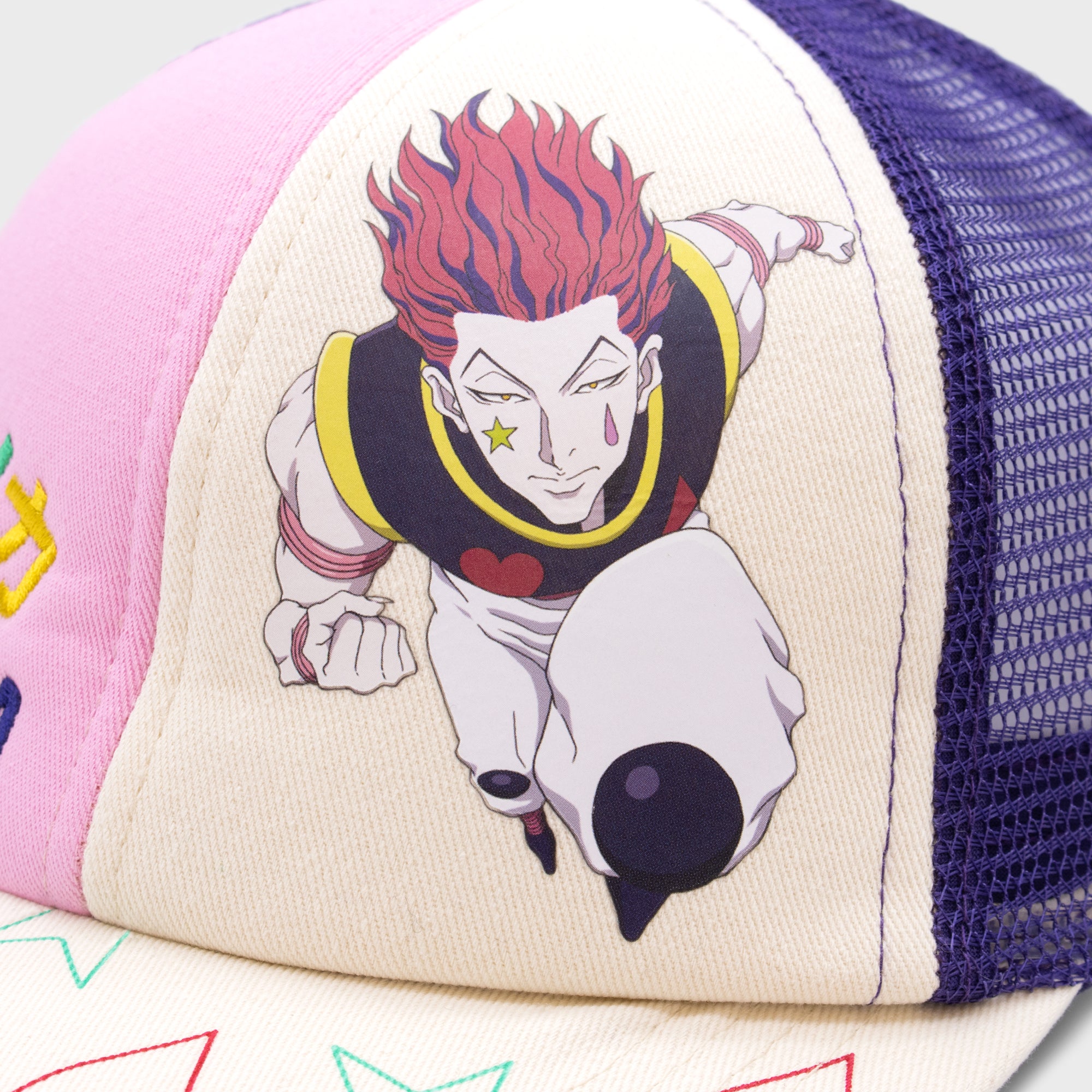 Hunter X Hunter - Hisoka Mesh Snapback Hat Detail 2