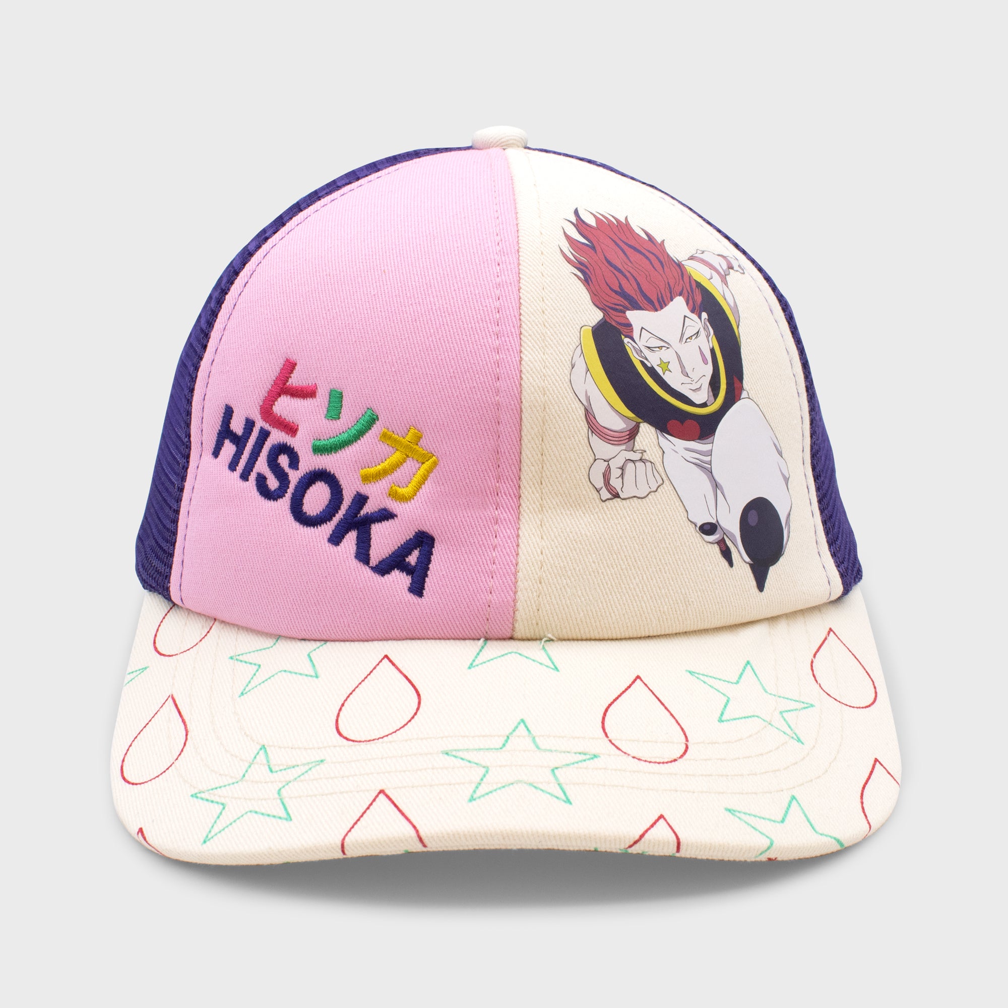 Hunter X Hunter - Hisoka Mesh Snapback Hat front