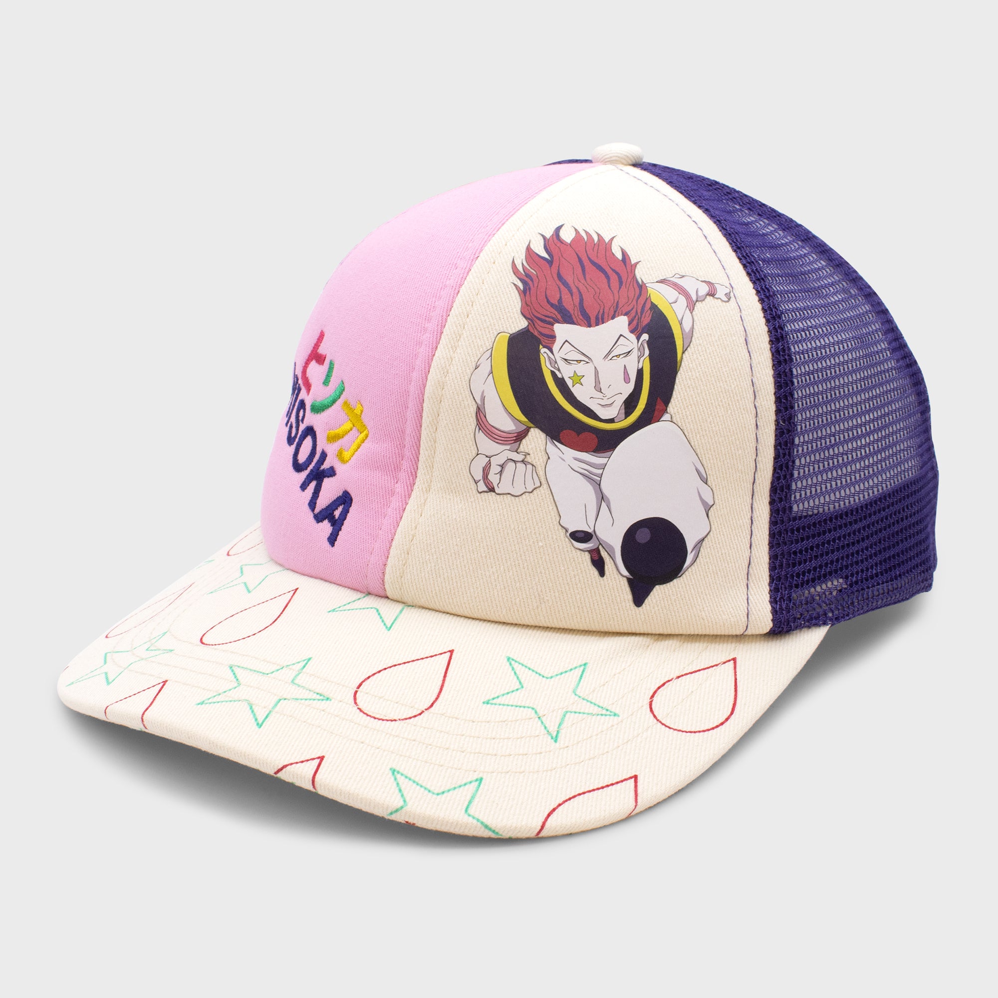 Hunter X Hunter - Hisoka Mesh Snapback Hat left