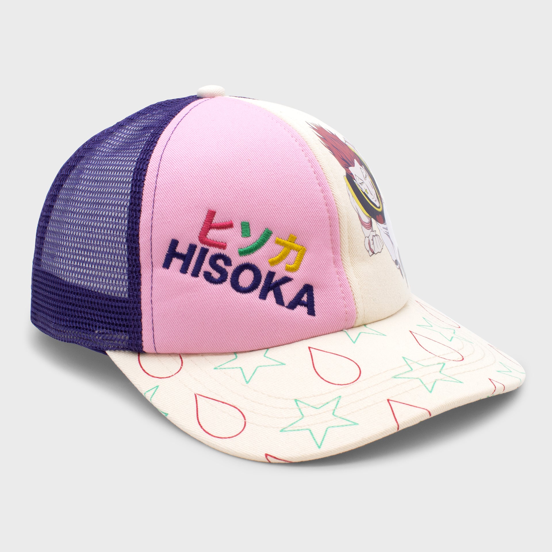 Hunter X Hunter - Hisoka Mesh Snapback Hat right