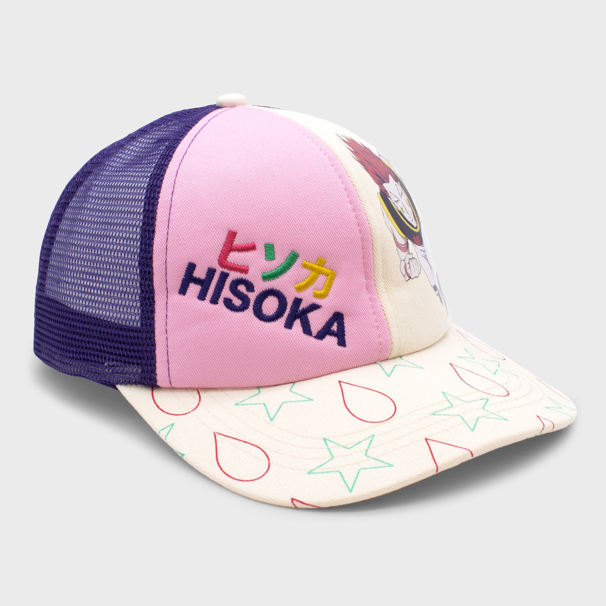 Hunter X Hunter - Hisoka Mesh Snapback Hat right