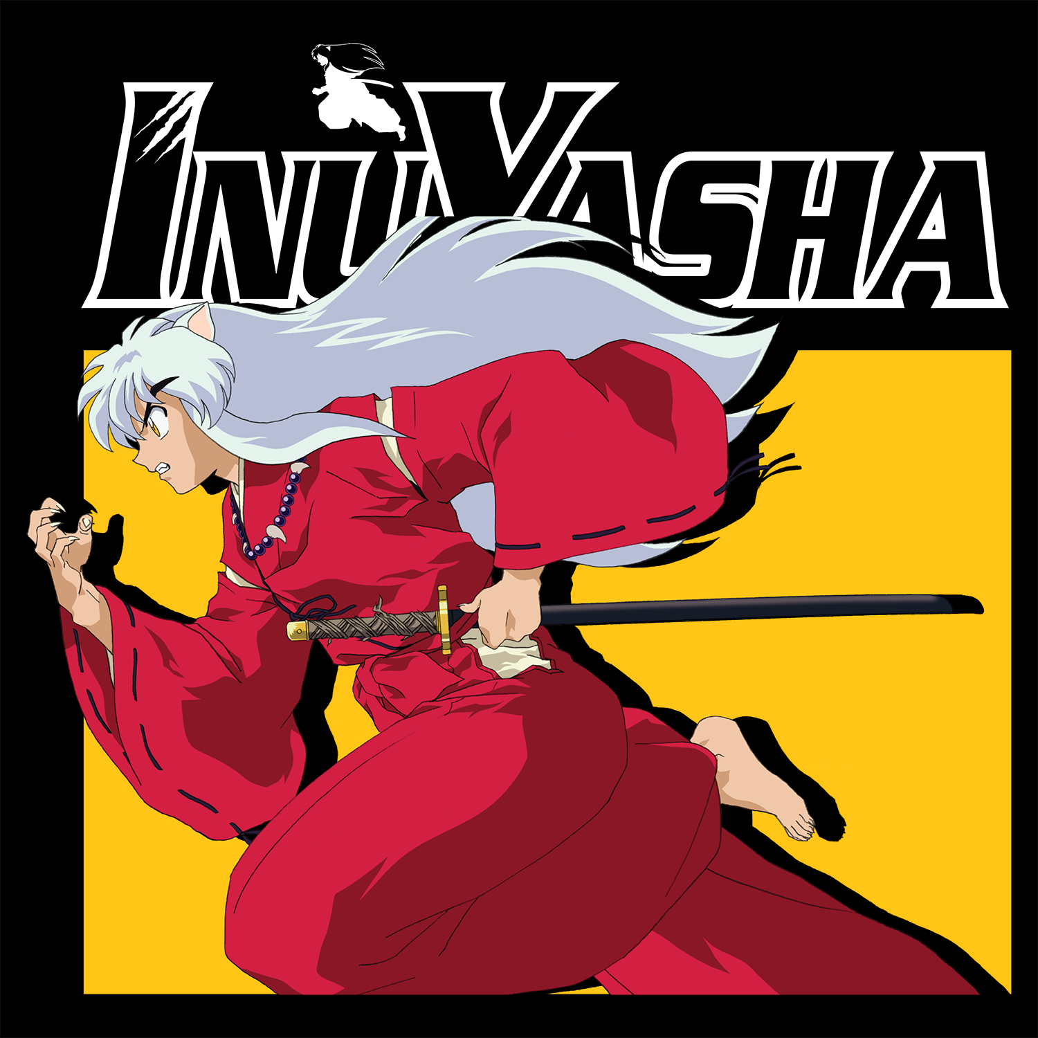 t-shirt tee shirt short sleeve inuyasha black culturefly