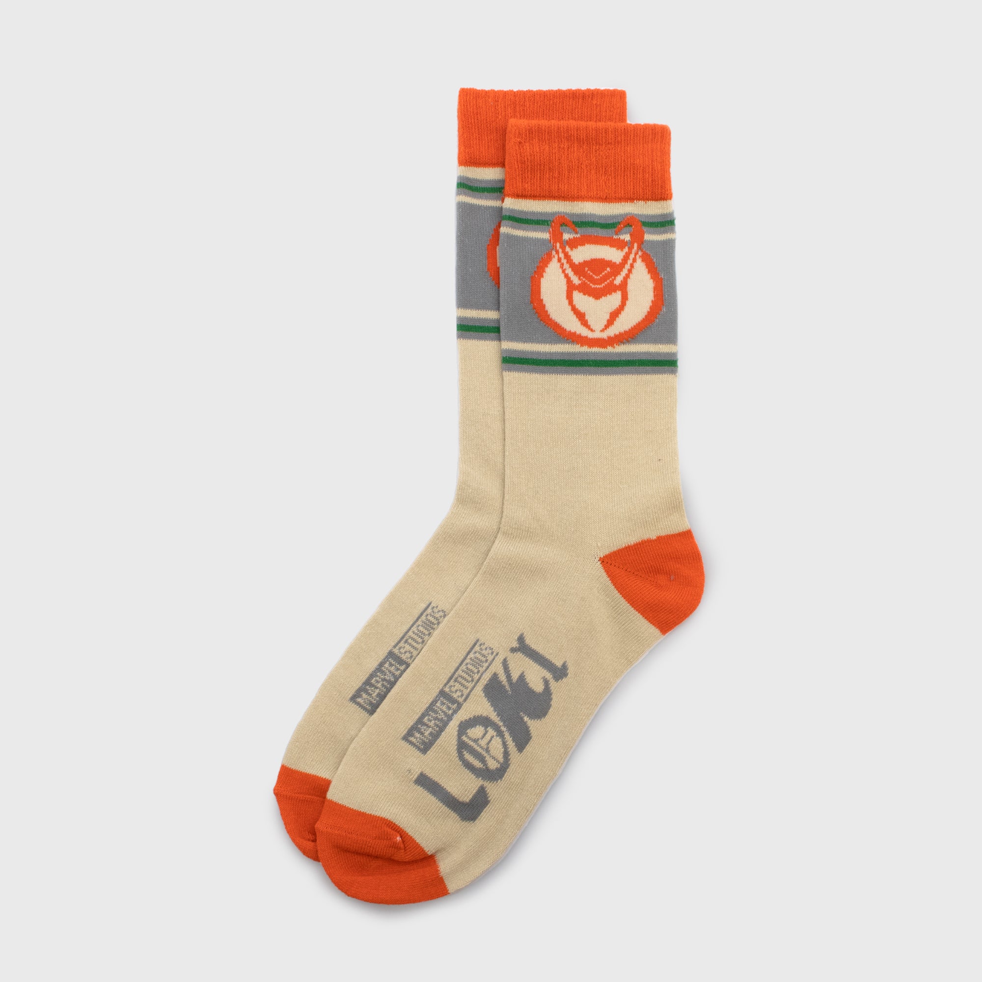 marvel studios loki crew socks