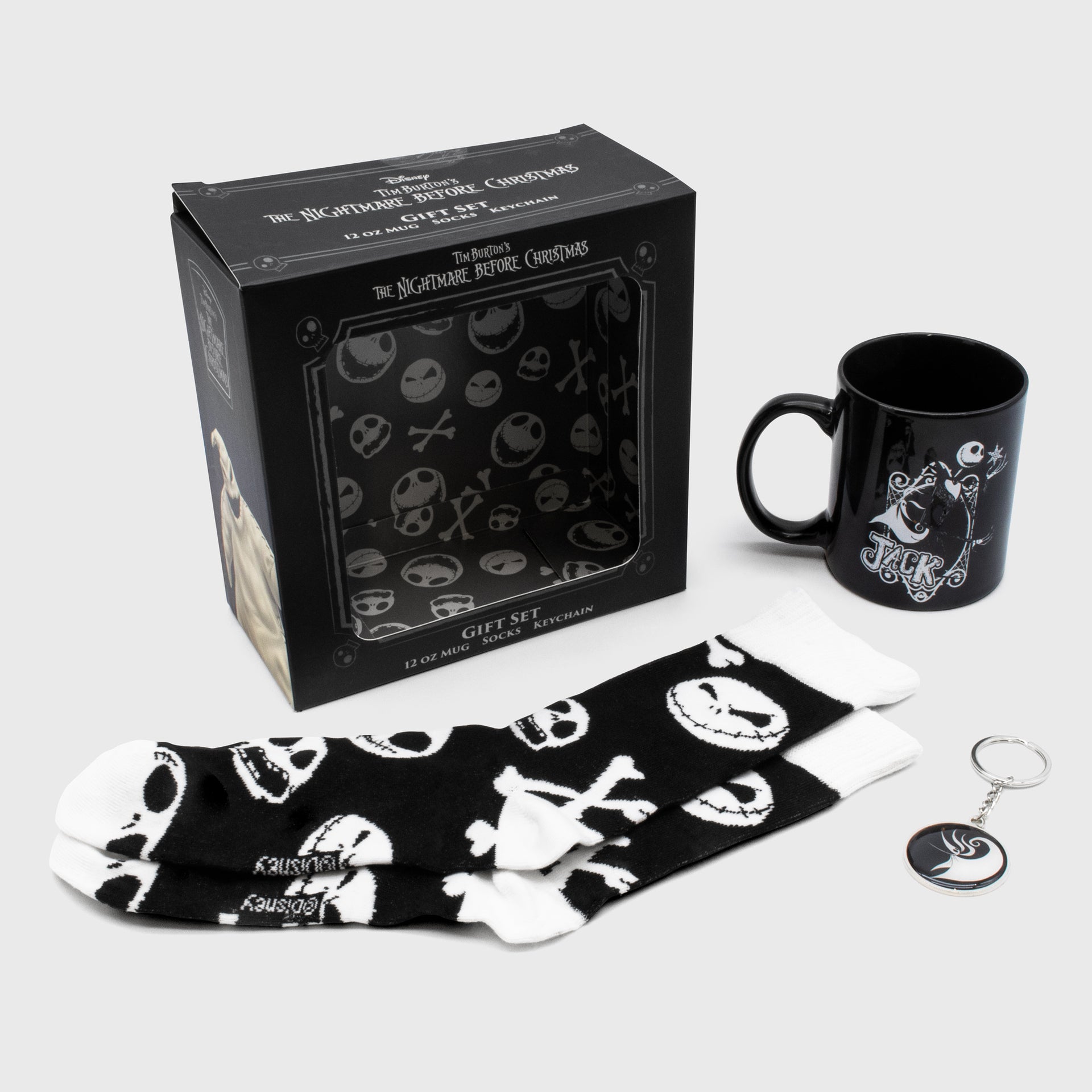 nightmare before christmas mug gift set bundle.