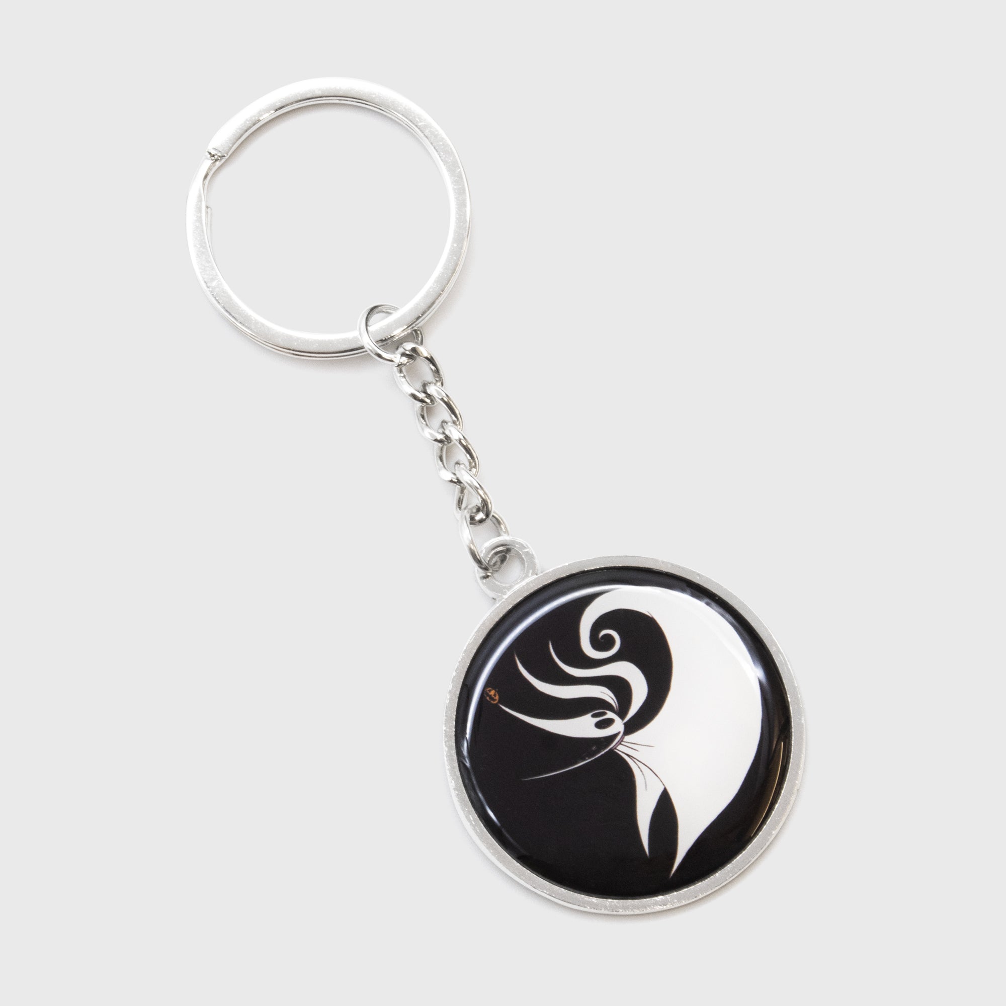 nightmare before christmas keychain image: zero