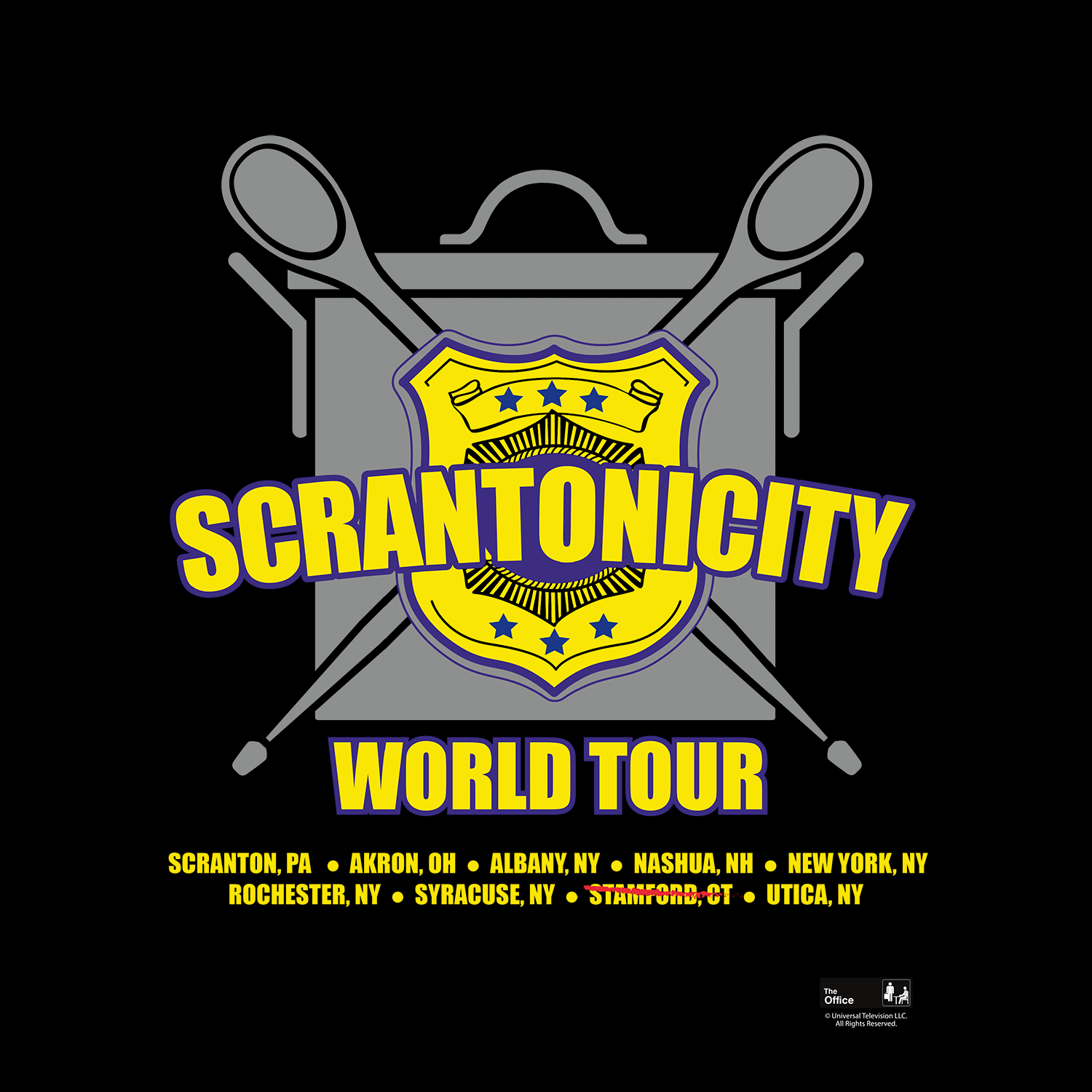 The Office - Scrantonicity World Tour Tee