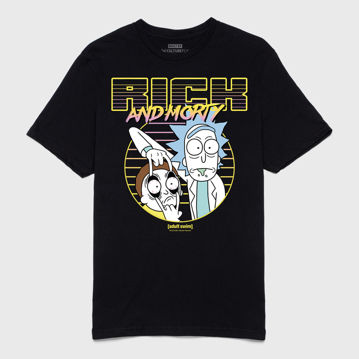 Rick and Morty - Gradient Horizon Tee