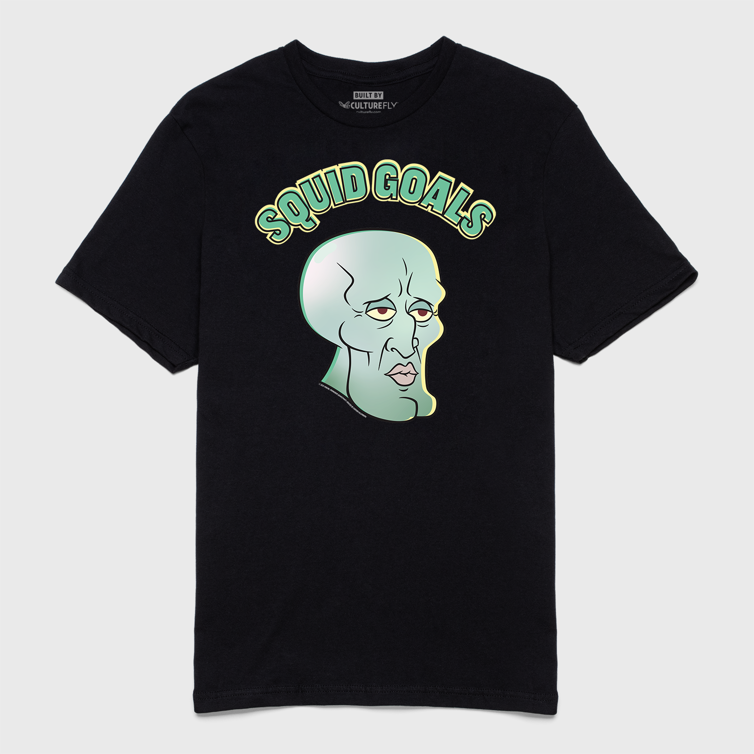 SpongeBob SquarePants - Squid Goals Tee with handsome squidward