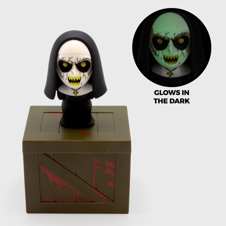 The Nun Smol with sub image showing Glow in the Dark feature