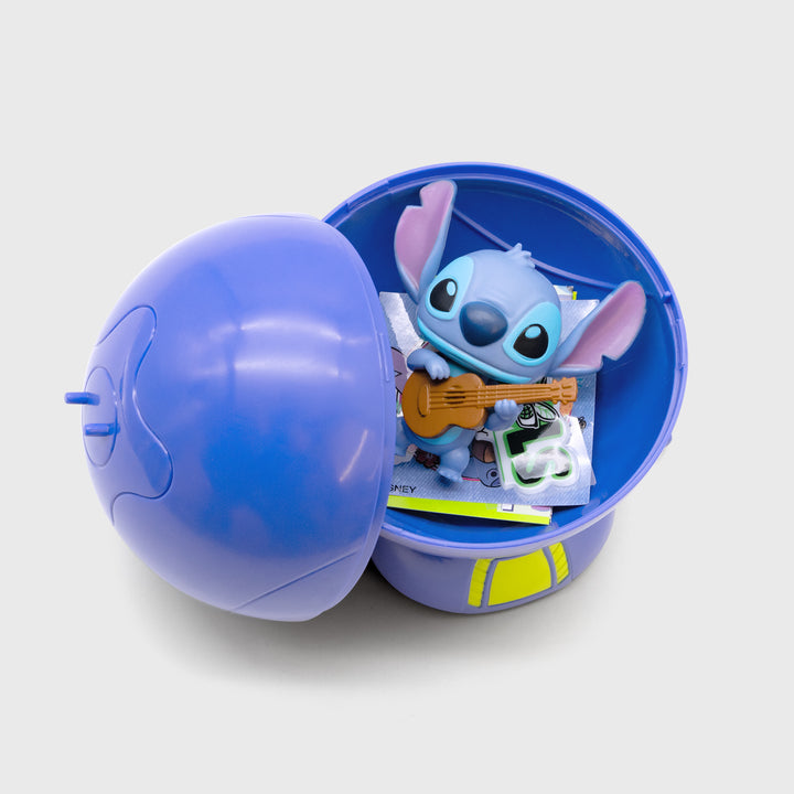 inside of smols container. disney stitch. ukulele stitch.
