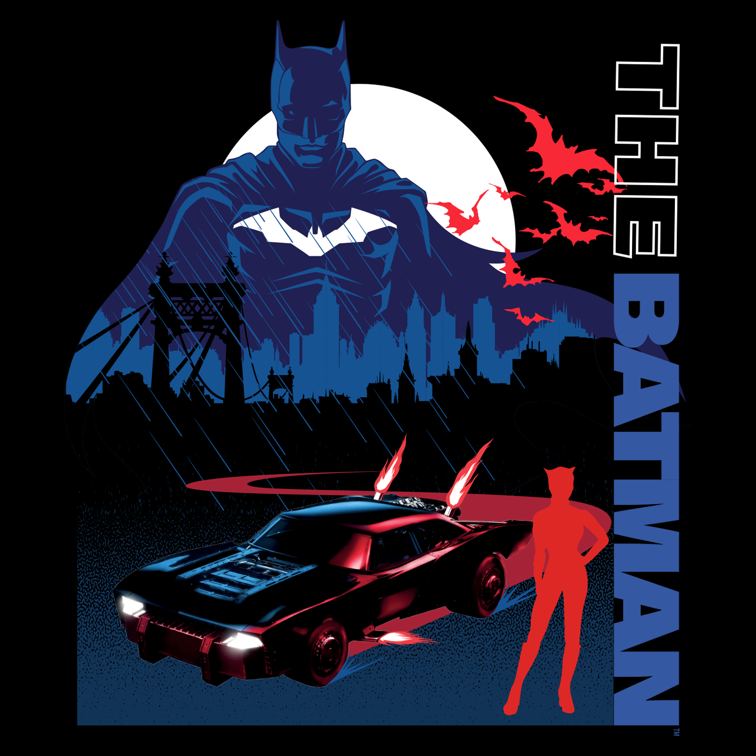 t-shirt tee shirt short sleeve the batman dc comics black culturefly