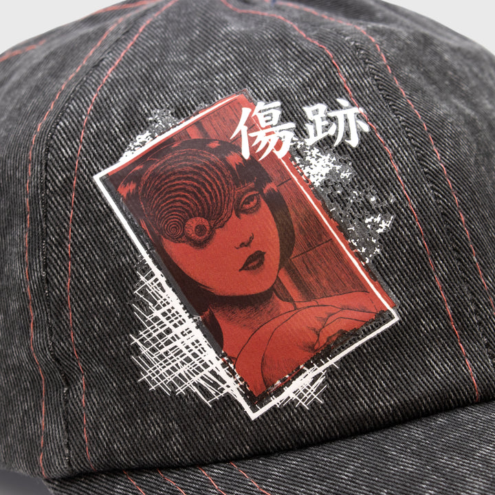 Uzumaki - Azami Denim Adjustable Hat close