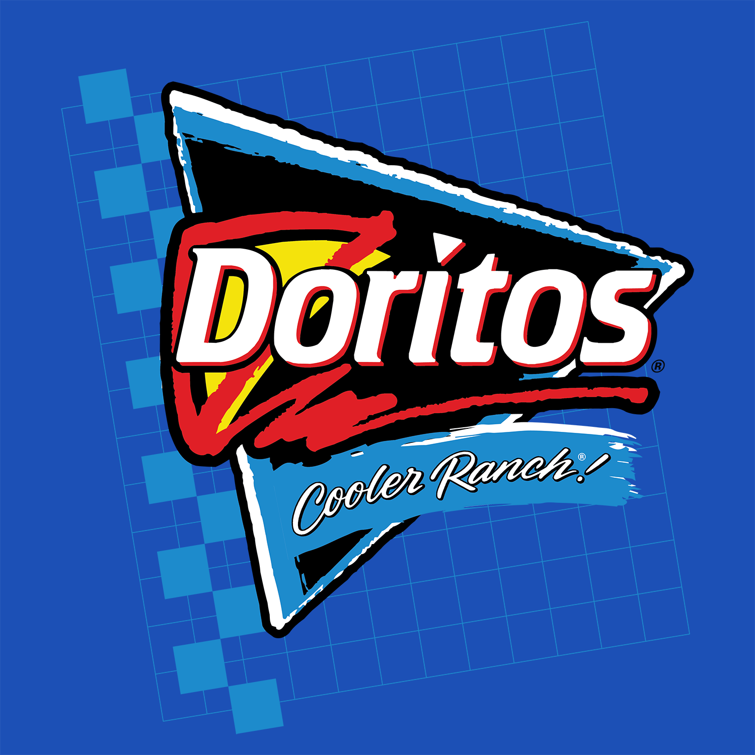 t-shirt tee shirt short sleeve doritos cooler ranch! blue culturefly