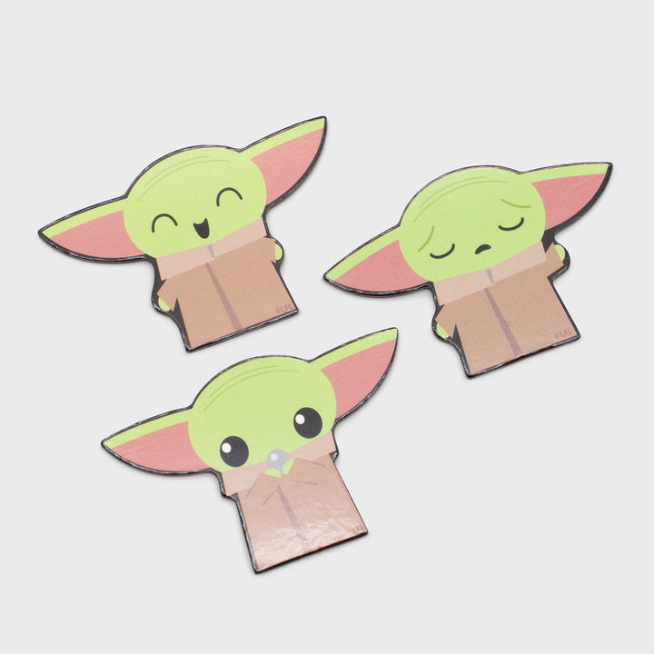 Star Wars - The Mandalorian Grogu Kids Gift Bundle-magnets